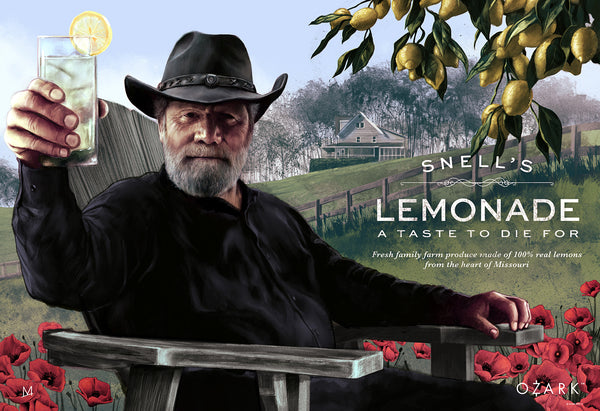 Dave Merrell "Snell's Lemonade" Print