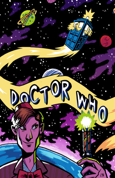 Luke T. Benson "Doctor, Who?" Print