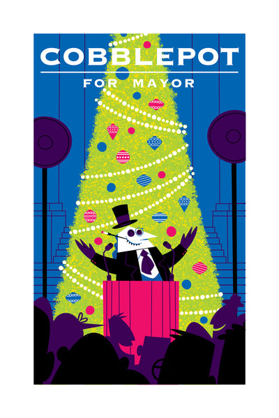 Doug LaRocca "Cobblepot for Mayor" Print