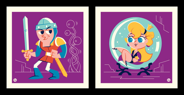 Dave Perillo "Lead on, adventurer. Your quest awaits!" Print Set