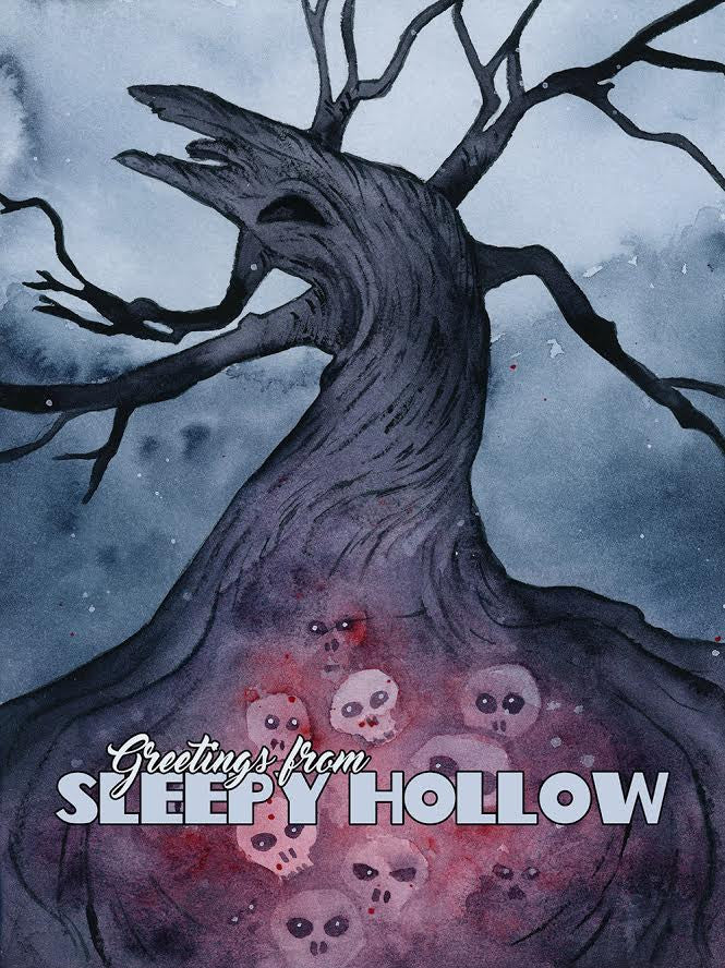 Ellen Wilberg "Greetings from Sleepy Hollow" Postcard Print