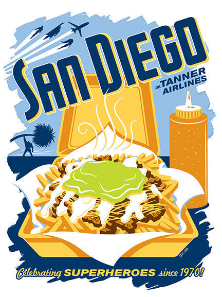 Eric Tan "San Diego (Comic-Con Variant)" Print