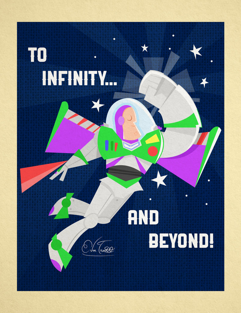 Evan Troutt "To infinity and beyond!" Print