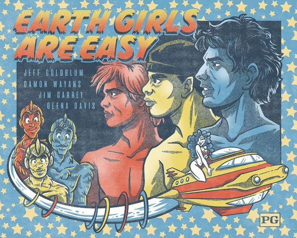 Kate Carleton "Earth Girls Are Easy" Print