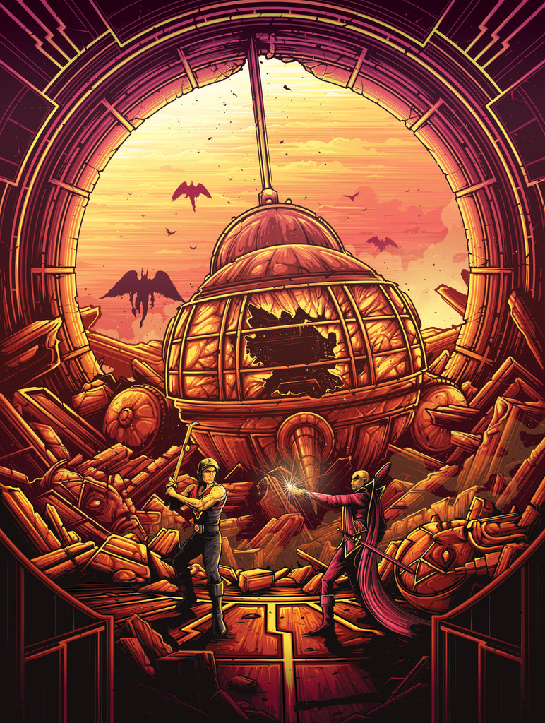 Dan Mumford "My life is not for any earthling to give or take." Print