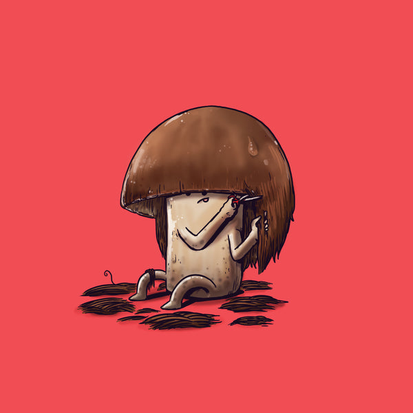 Alex Solis "Mushroom Haircut" Print