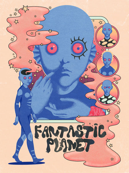 Matthew Lineham "Fantastic Planet" Print