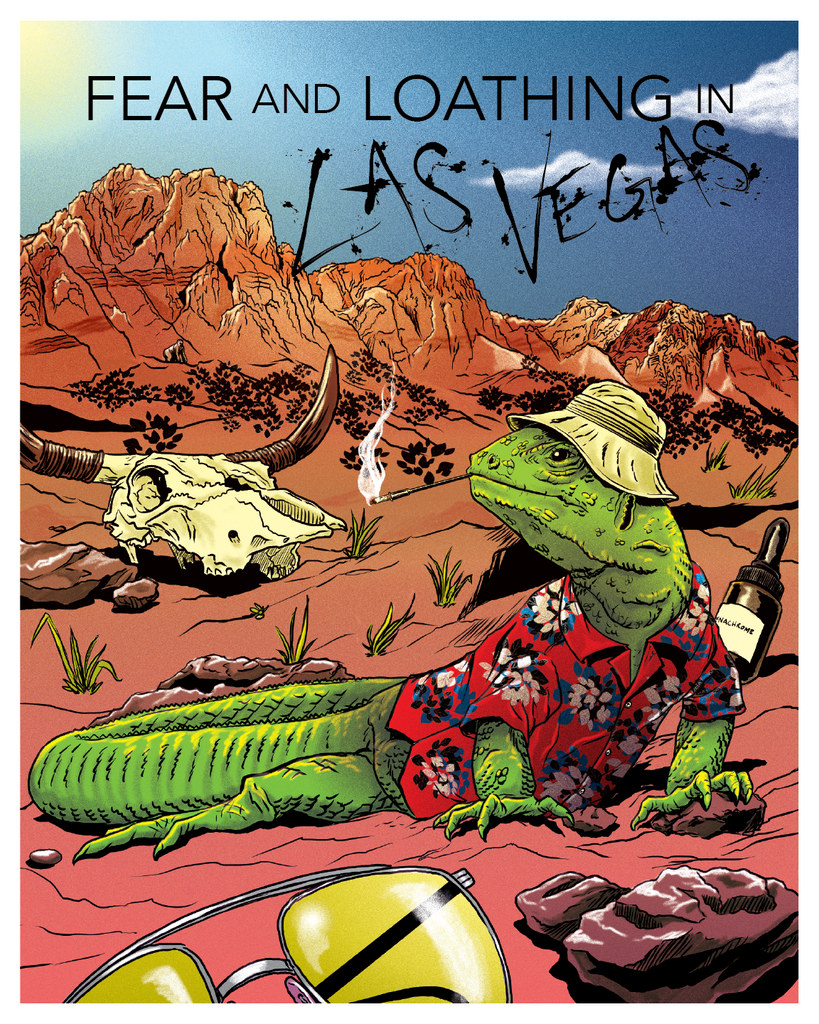 Steve Chesworth "Fear and Loathing" print