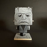 John D-C "Frankenstein "Wood Head" (Plastic Free Inaction Figures)