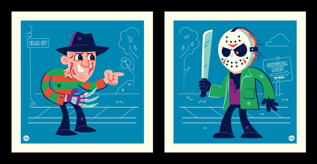 Dave Perillo "I'm dying to see what skeletons are hidden in your closet." Print Set