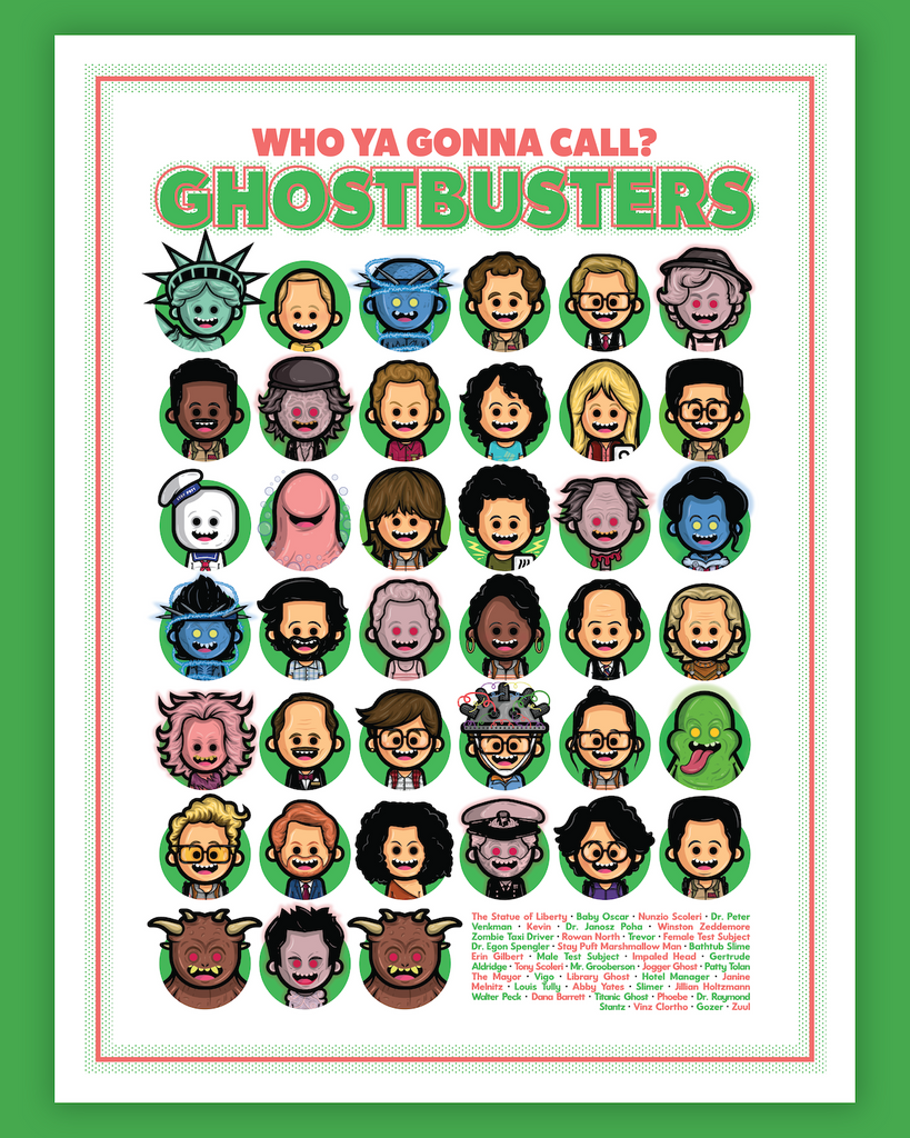 Austin Gilmore "Who Ya Gonna Call?" Print