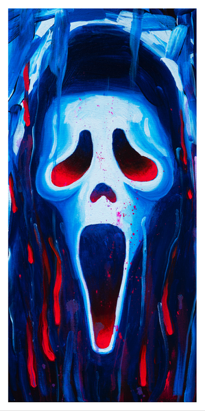 Tristan Young "Ghostface" Framed Print