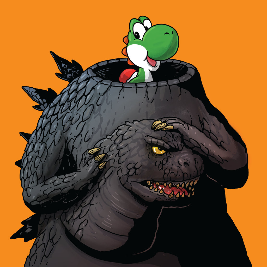 Alex Solis "Godzilla Unmasked" Print