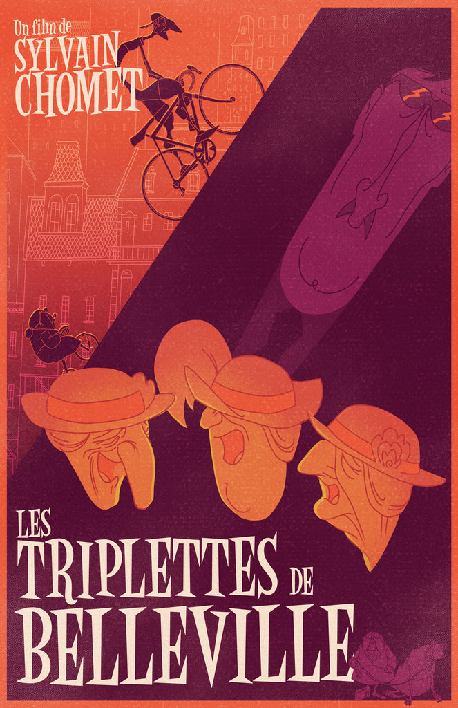 Ignatius Fitzpatrick "Les Triplettes de Belleville" Print
