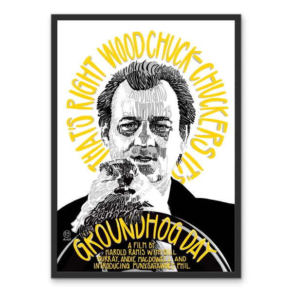 Gary Dadd "That's Right Woodchuck Chuckers" Print