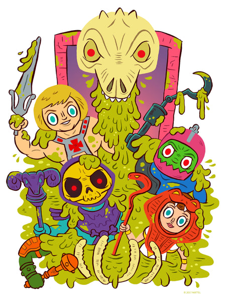 Jellykoe "Victims of the Slime Pit" Print