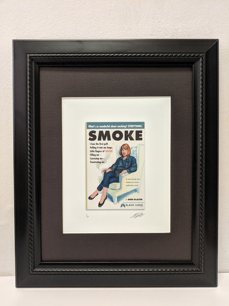 Jason Chalker "What's So Wonderful About Smoking?" Framed Print