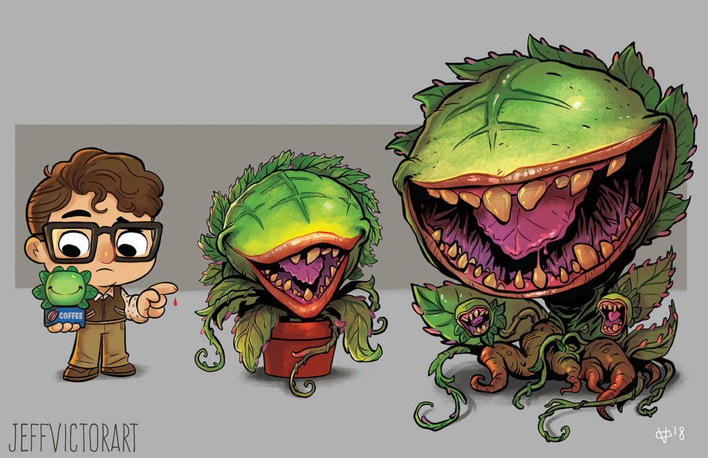 Jeff Victor "The Evolution of Audrey 2" Print