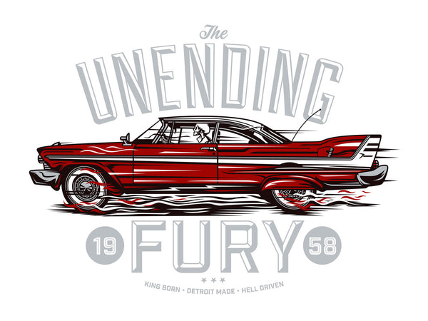 Jeffrey Everett/Rockets Are Red "The Unending Fury" Print