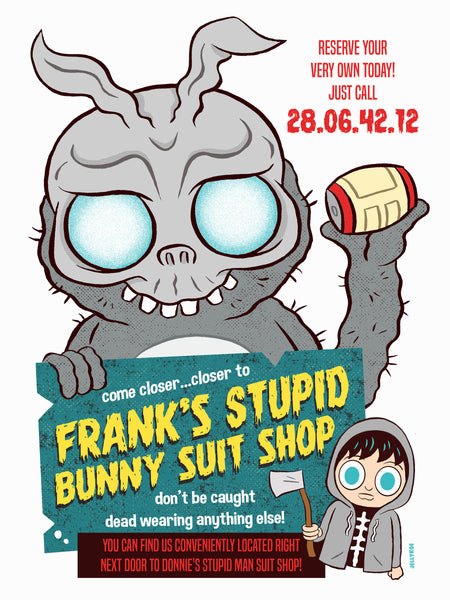 Jellykoe "Stupid Bunny Suit" Print
