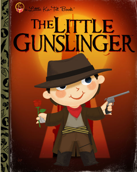 Joey Spiotto "The Little Gunslinger" Print