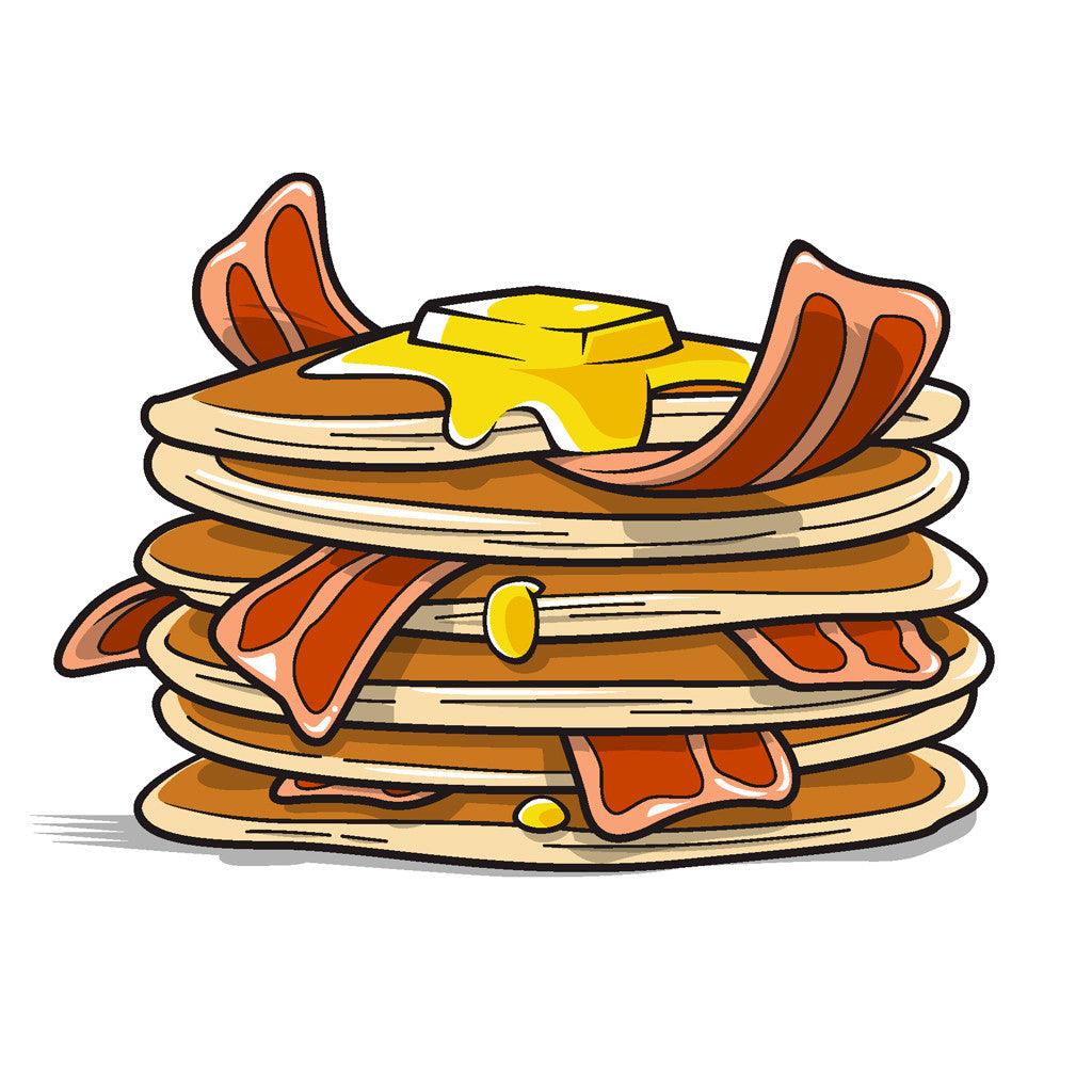 Joshua Budich "Bacon Pancakes. Makin' Bacon Pancakes" Print