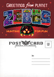 Jude Buffum "Greetings from Planet Zebes" Postcard Print