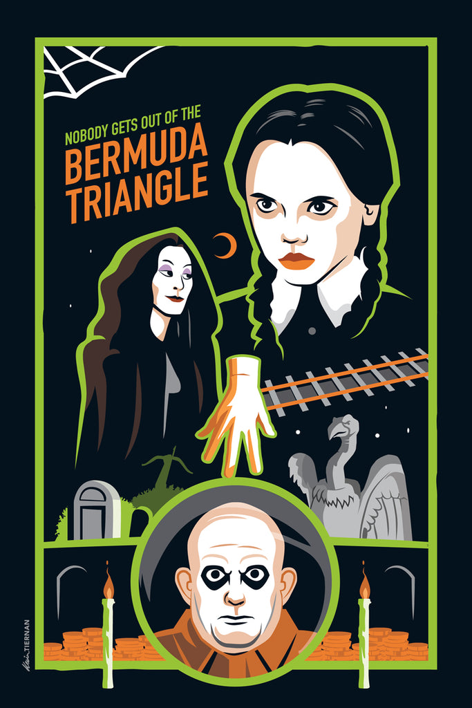 Kevin Tiernan "The Addams Family Impostor" Print