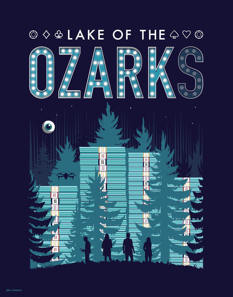 Kevin Tiernan "Welcome to the Ozarks" Print
