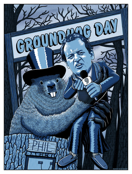 Kilian McMann "Groundhog Day" Print