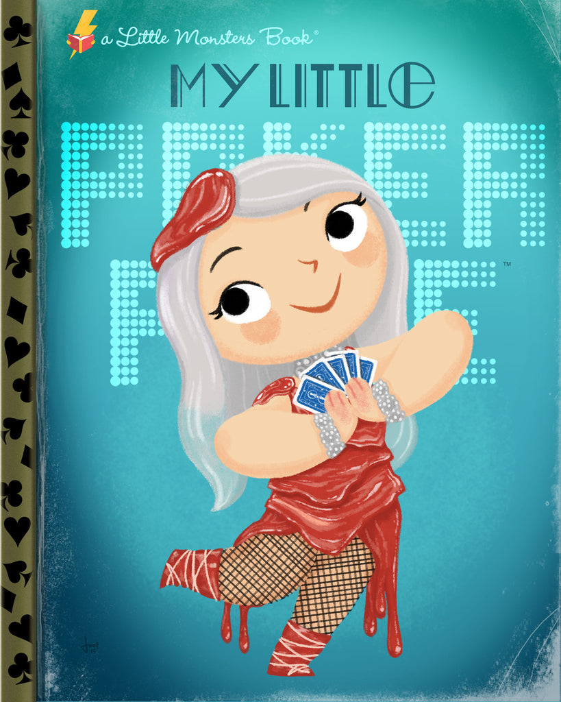 Joey Spiotto "My Little Poker Face" Print