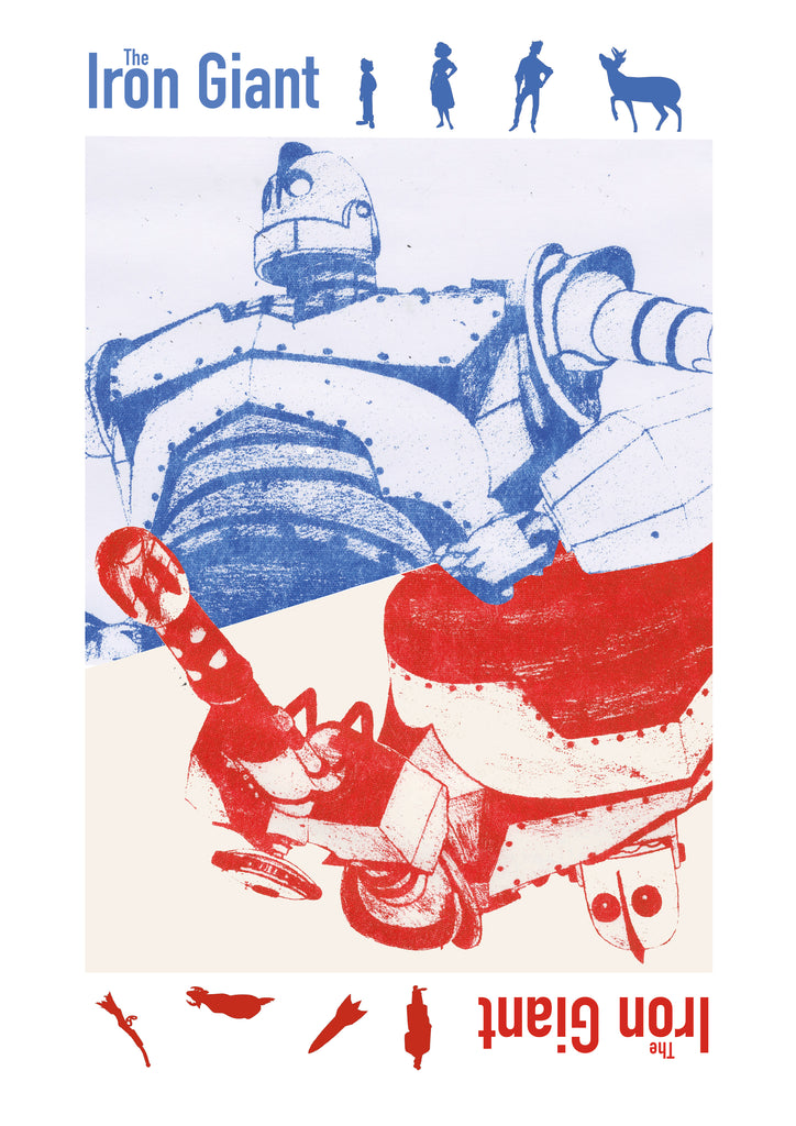 Libbie Russell "Iron Giant" Print