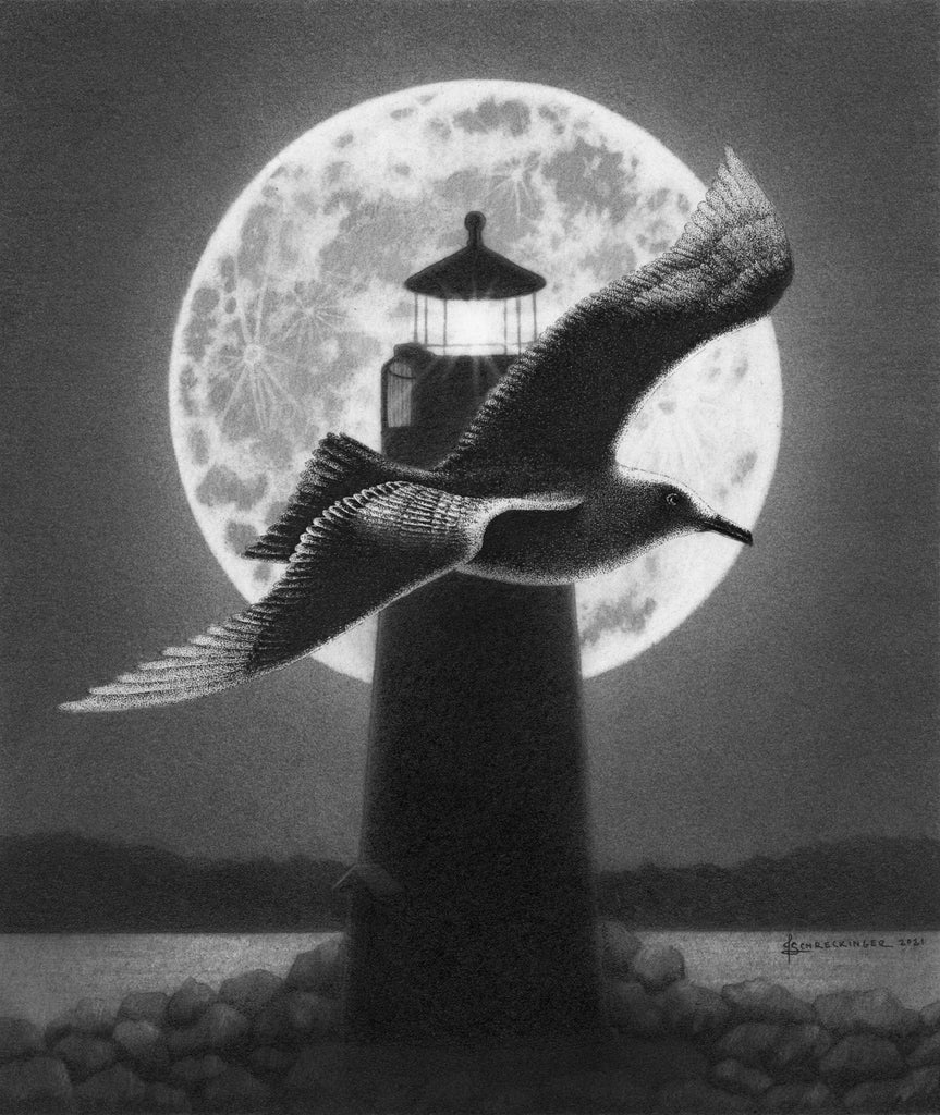 Juliet Schreckinger "The Lighthouse" Print