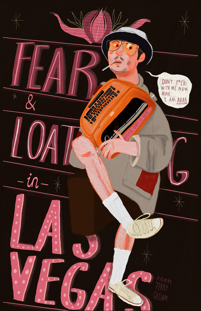 Lisa De Vriese "Fear & Loathing (US Version)" print