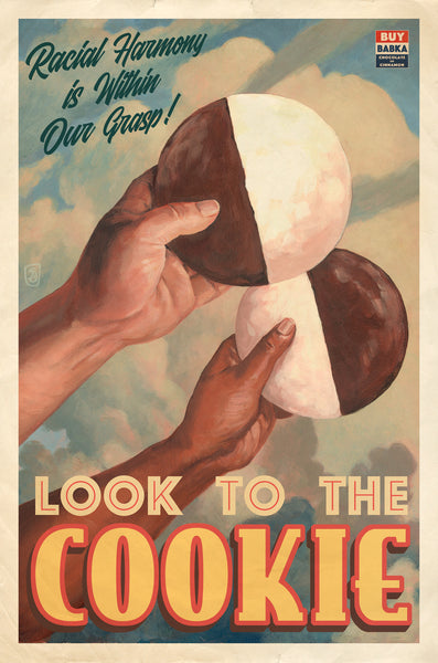 Stephen Andrade "Look to the Cookie" Print