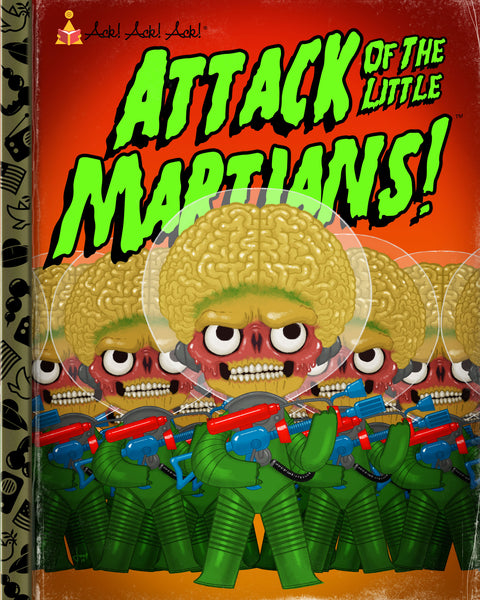 Joey Spiotto "Attack of the Little Martians" Print
