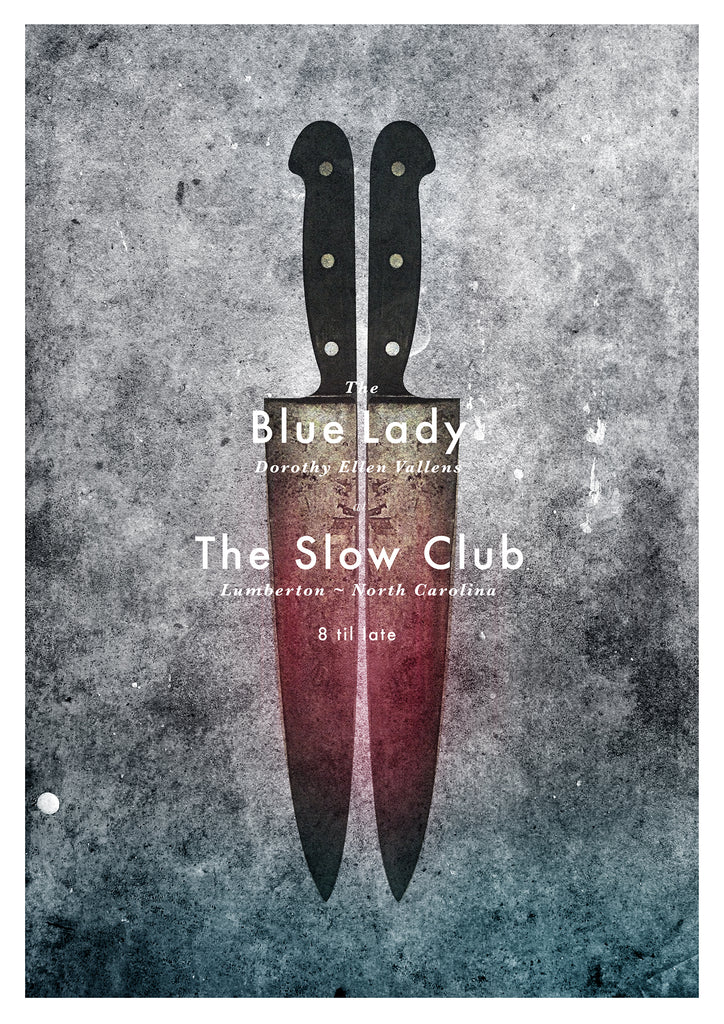 Martin Donnelly "The Blue Lady (Light Variant)" Print