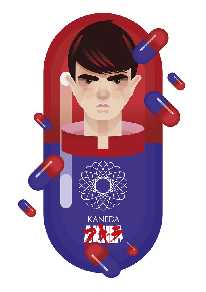 Martin Donnelly 'Known As Unknown' "Kaneda" Print