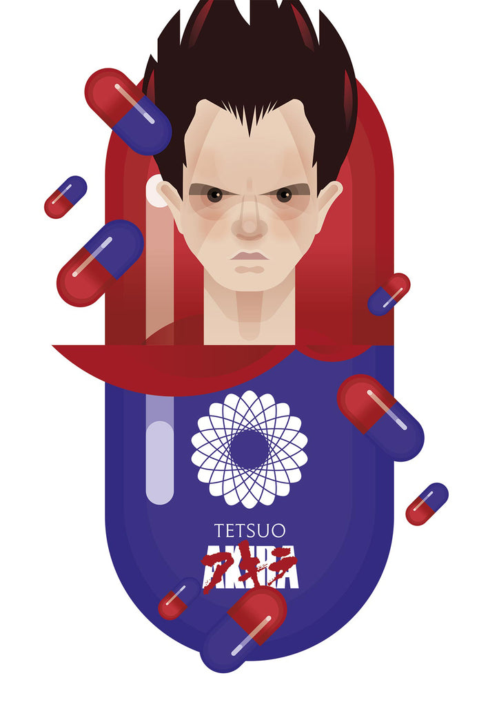 Martin Donnelly 'Known As Unknown' "Tetsuo" Print
