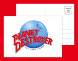 Matt Chase "Planet Destroyer" Postcard Print