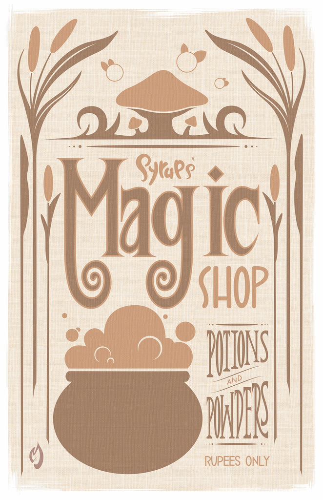 Michael Stiles "Syrup's Magic Shop" Print