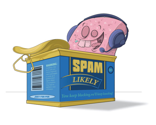 Michael Stiles "SPAM (likely)" Print
