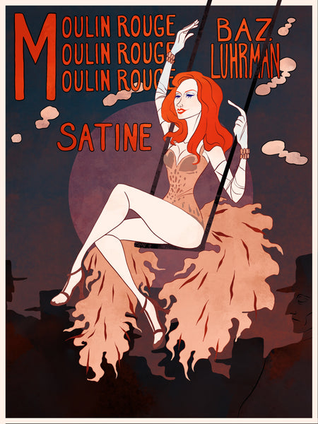 Michayla Grbich "Diamond of the Moulin Rouge!" Print