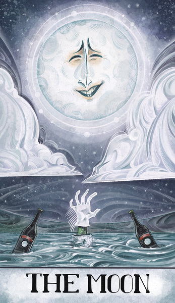 Sara Richard "Naboo's Tarot Spread: The Moon" Print