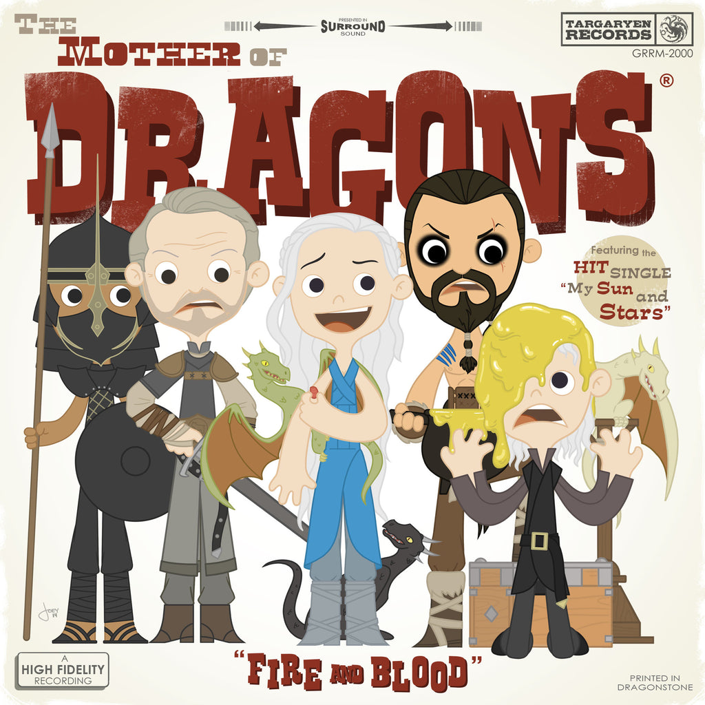 Joey Spiotto "The Mother of Dragons" Print