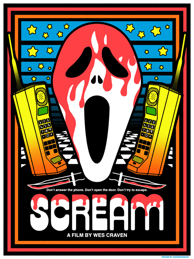 Nate Gonzalez / Moon Life "Scream" Print