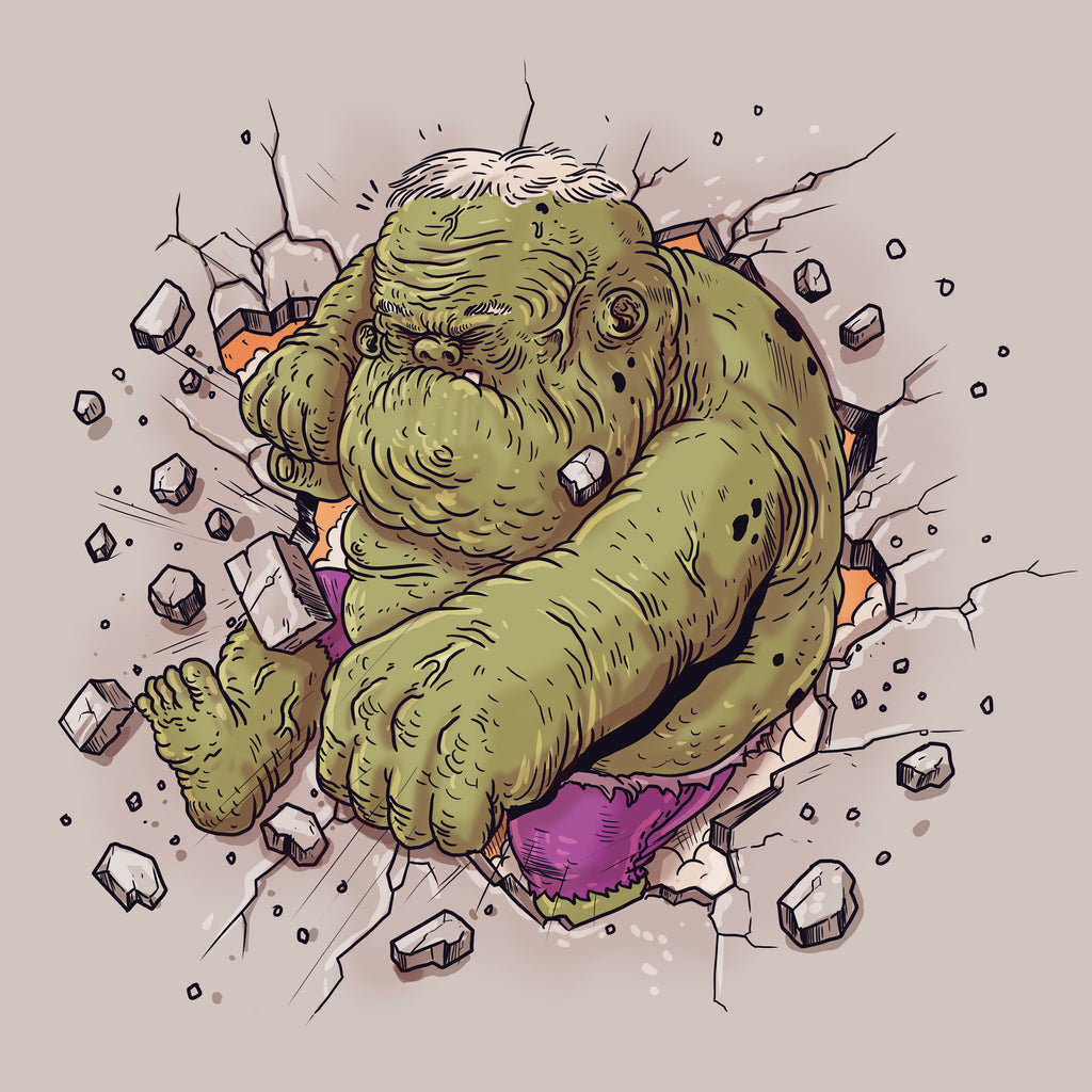 Alex Solis "Old Hulk" Print