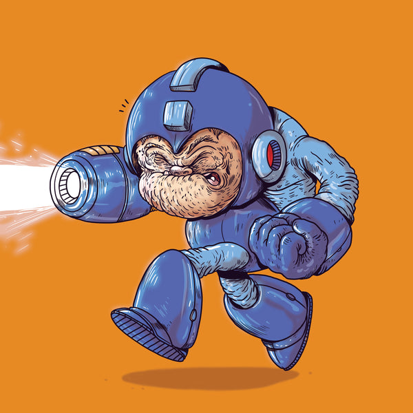 Alex Solis "Old Mega Man" Print