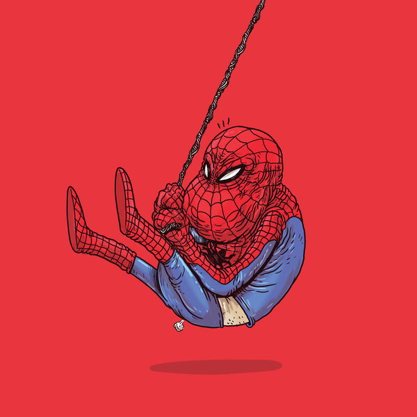 Alex Solis "Old Spiderman" Print