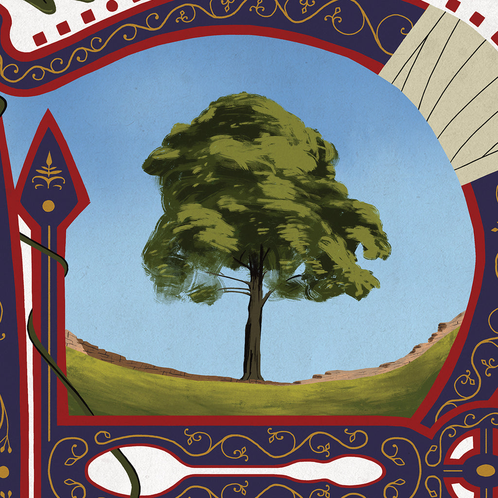 Royalston Design "Prince of Thieves Illuminated Letter" Print